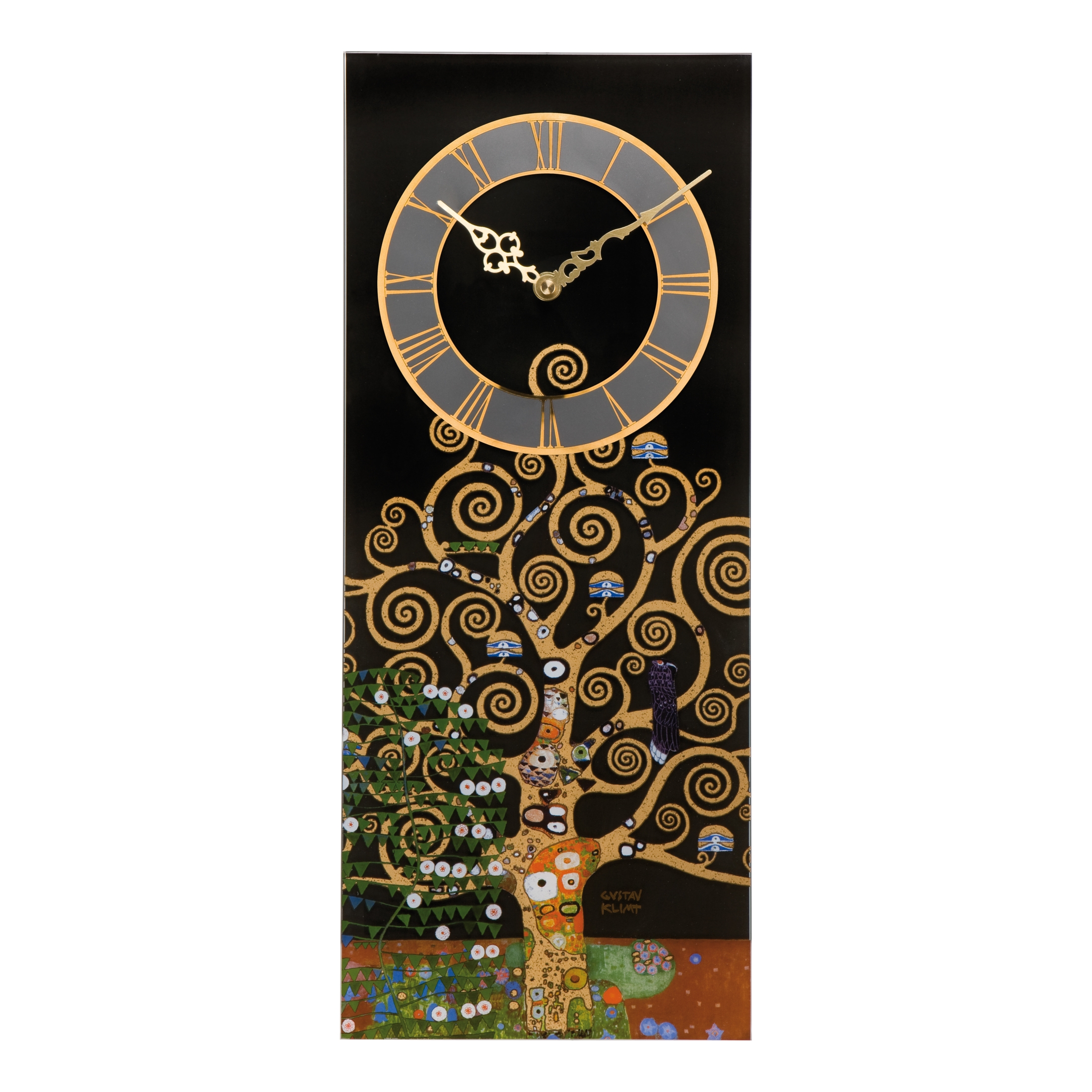 Goebel Wanduhr - Gustav Klimt  " Lebensbaum "