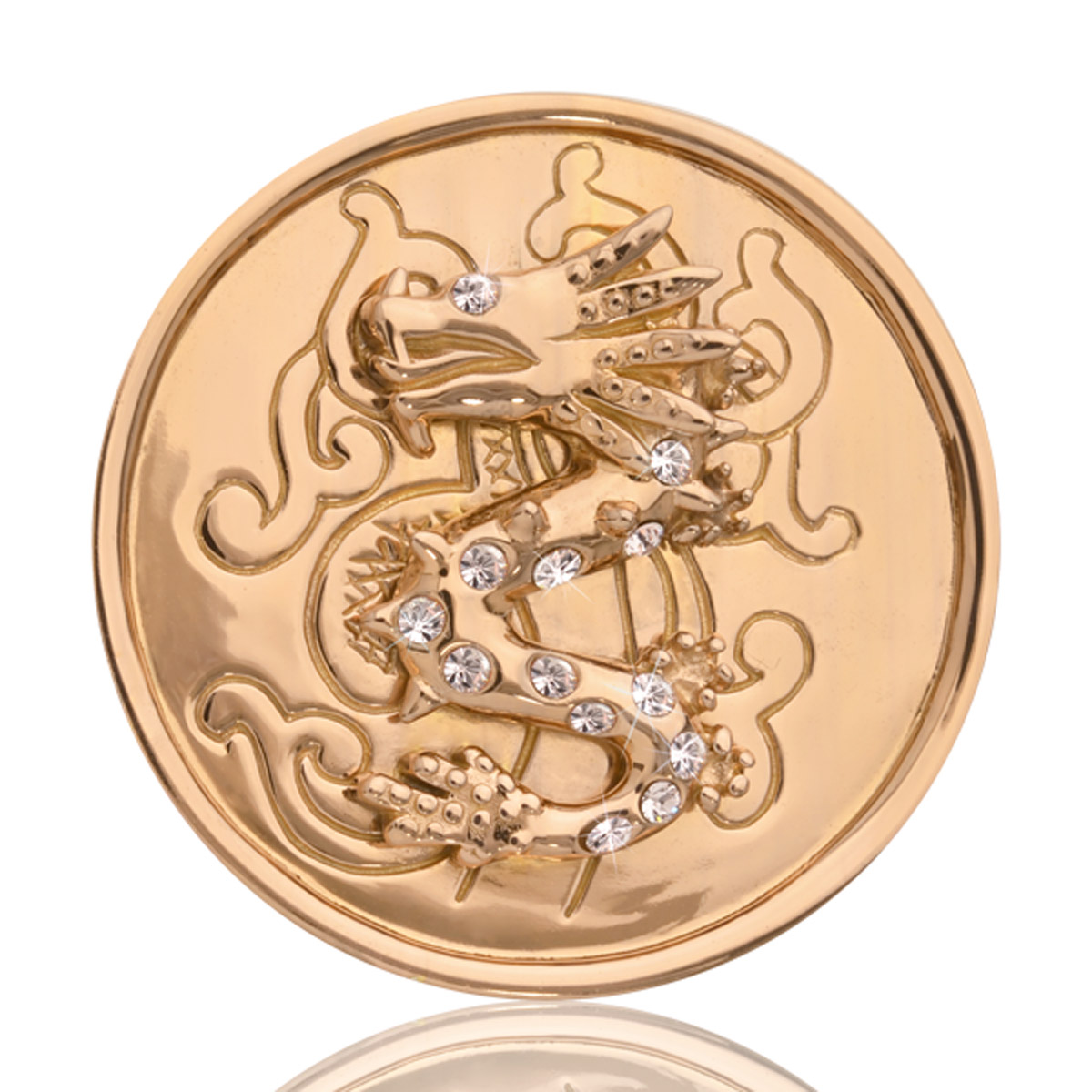 Nikki Lissoni Coin C1019GM - Chinese Dragon - Medium