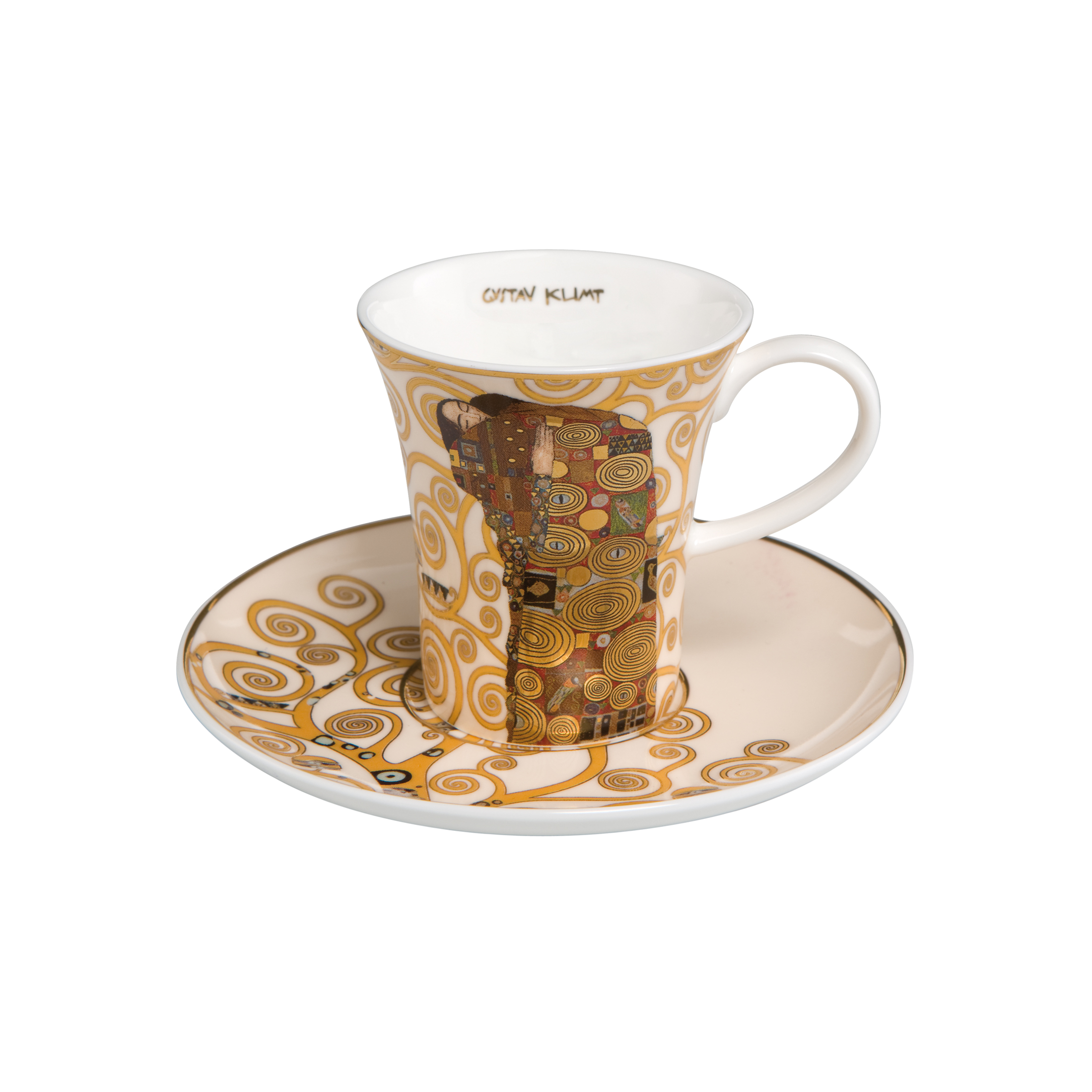Espressotasse - Die Erfüllung - Gustav Klimt
