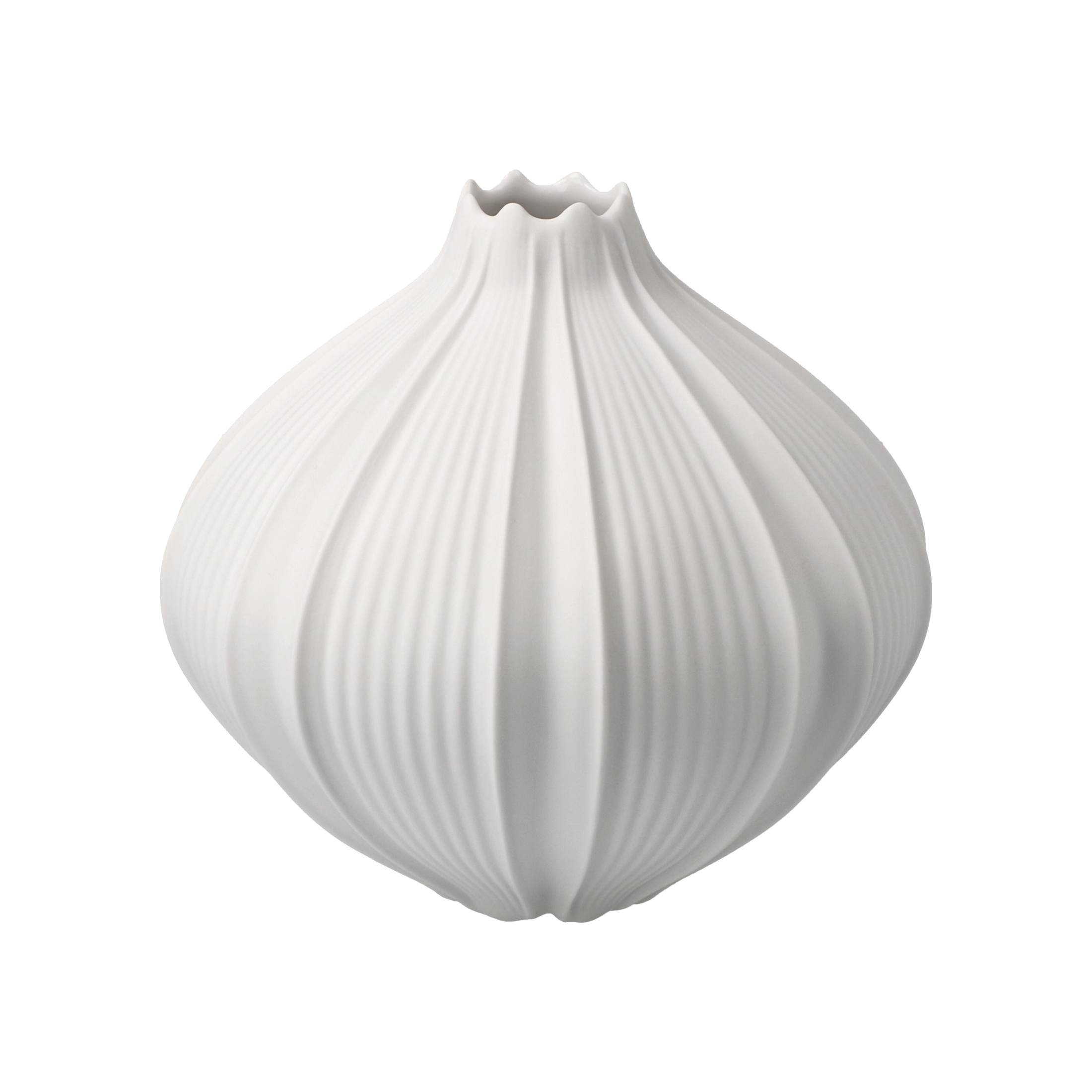 Goebel Vase Kaiser Porzellan - Bahar 12 - weiss