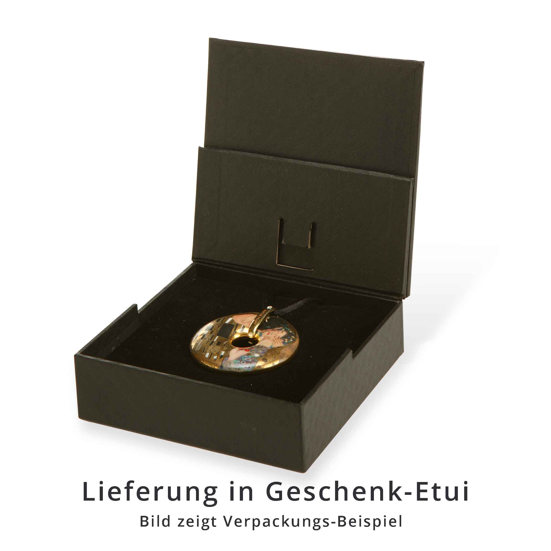 Goebel - Black Diamonds - Prinzessin Maja von Hohenzollern - Kette mit Porzellan Amulett