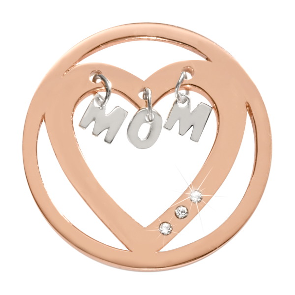 Nikki Lissoni Coin C1520RGM - MOM - I love you - Medium