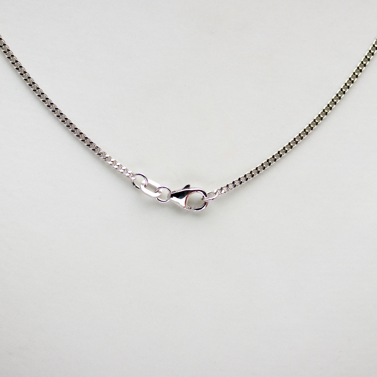 Unique Heartshapes, Collier Kette m. Herz Zirkonia, rhodiniert