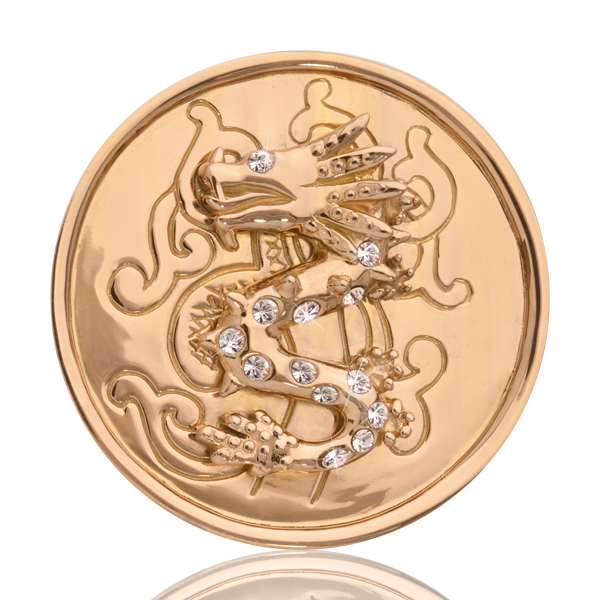 Nikki Lissoni Coin C1019GM - Chinese Dragon - Medium