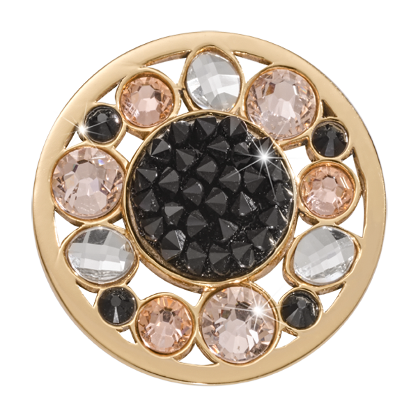 Nikki Lissoni Coin C1551GM - Sunflower Rock Crystal - Medium