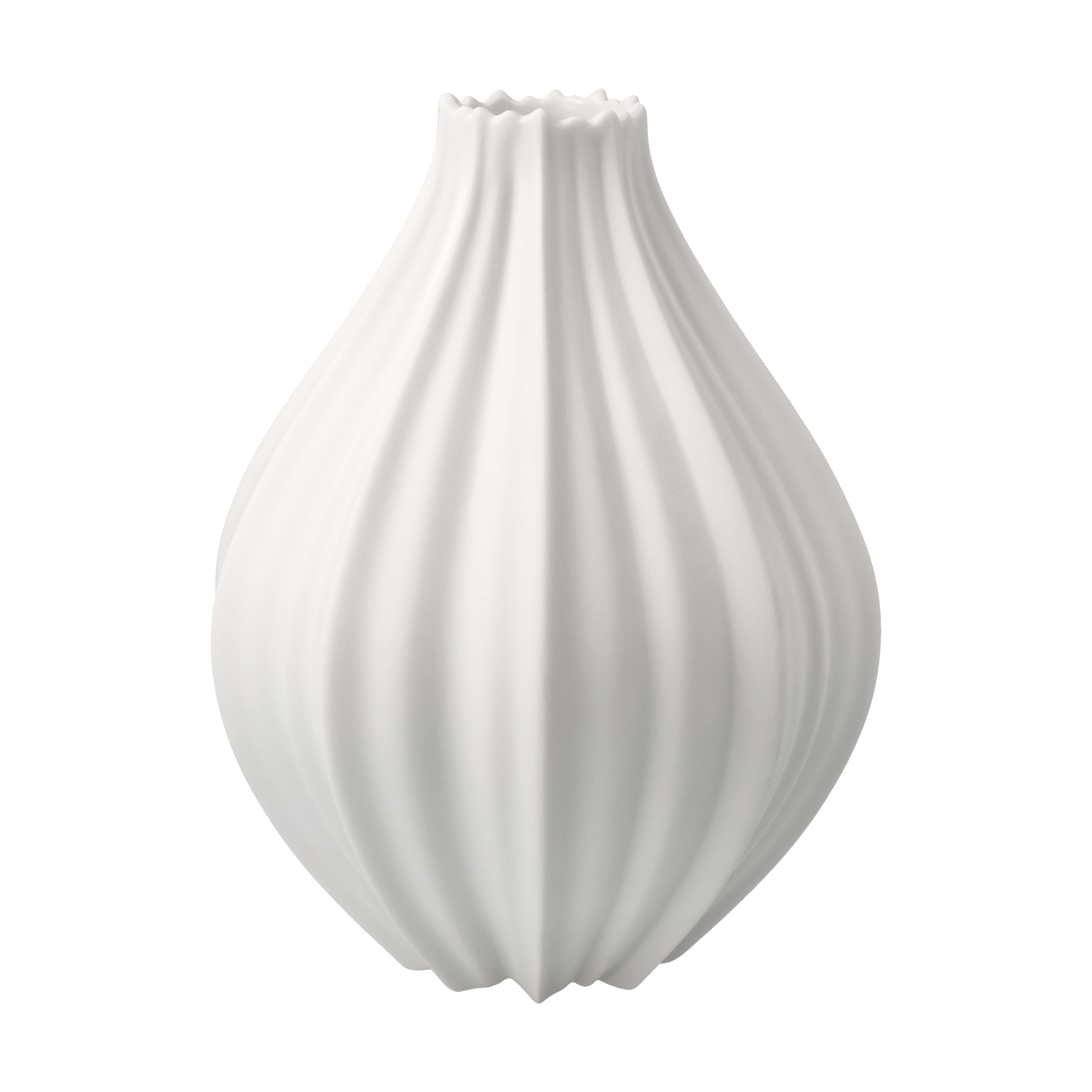 Goebel Vase Kaiser Porzellan - Bahar 18 - weiss