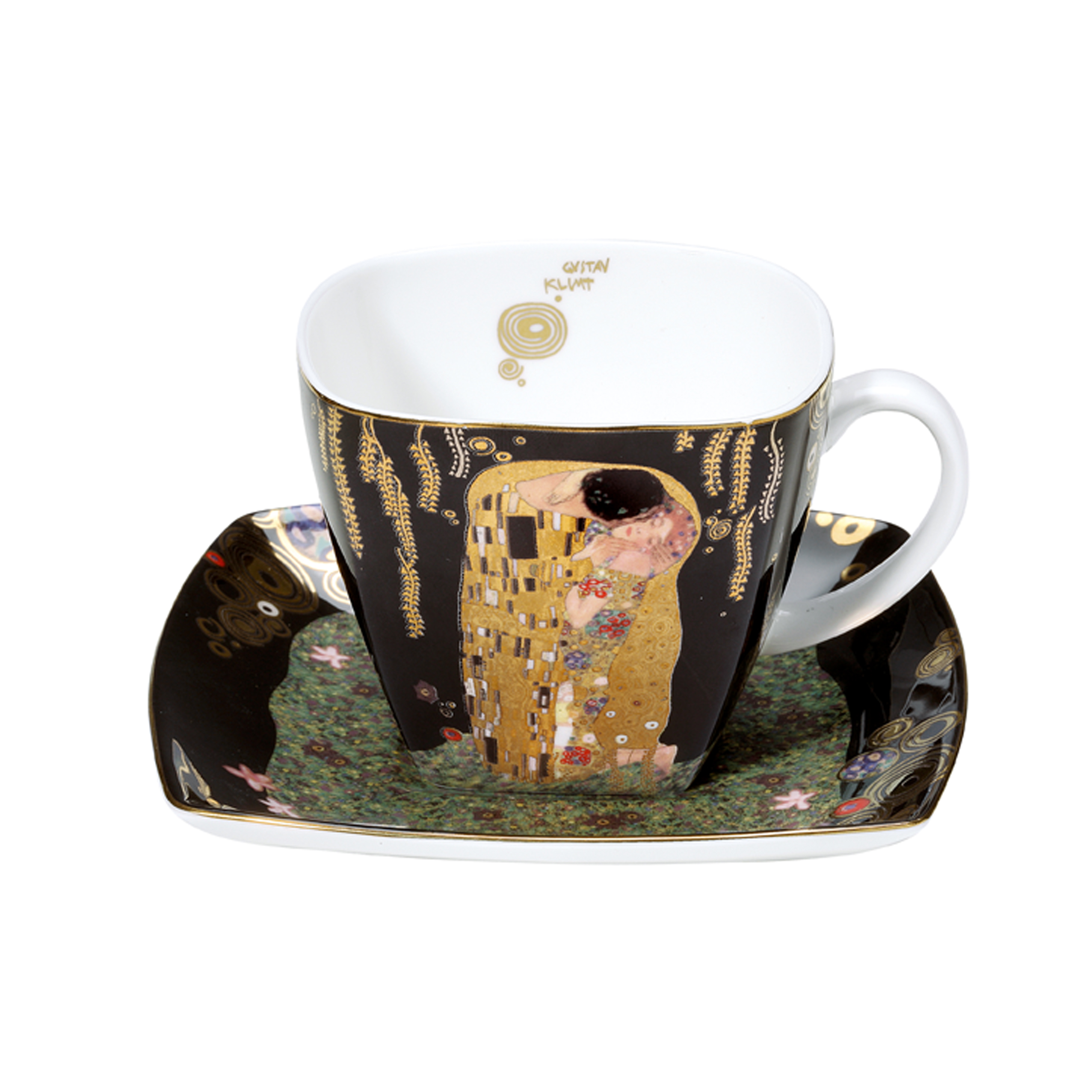 Goebel Kaffeetasse Gustav Klimt - Der Kuss