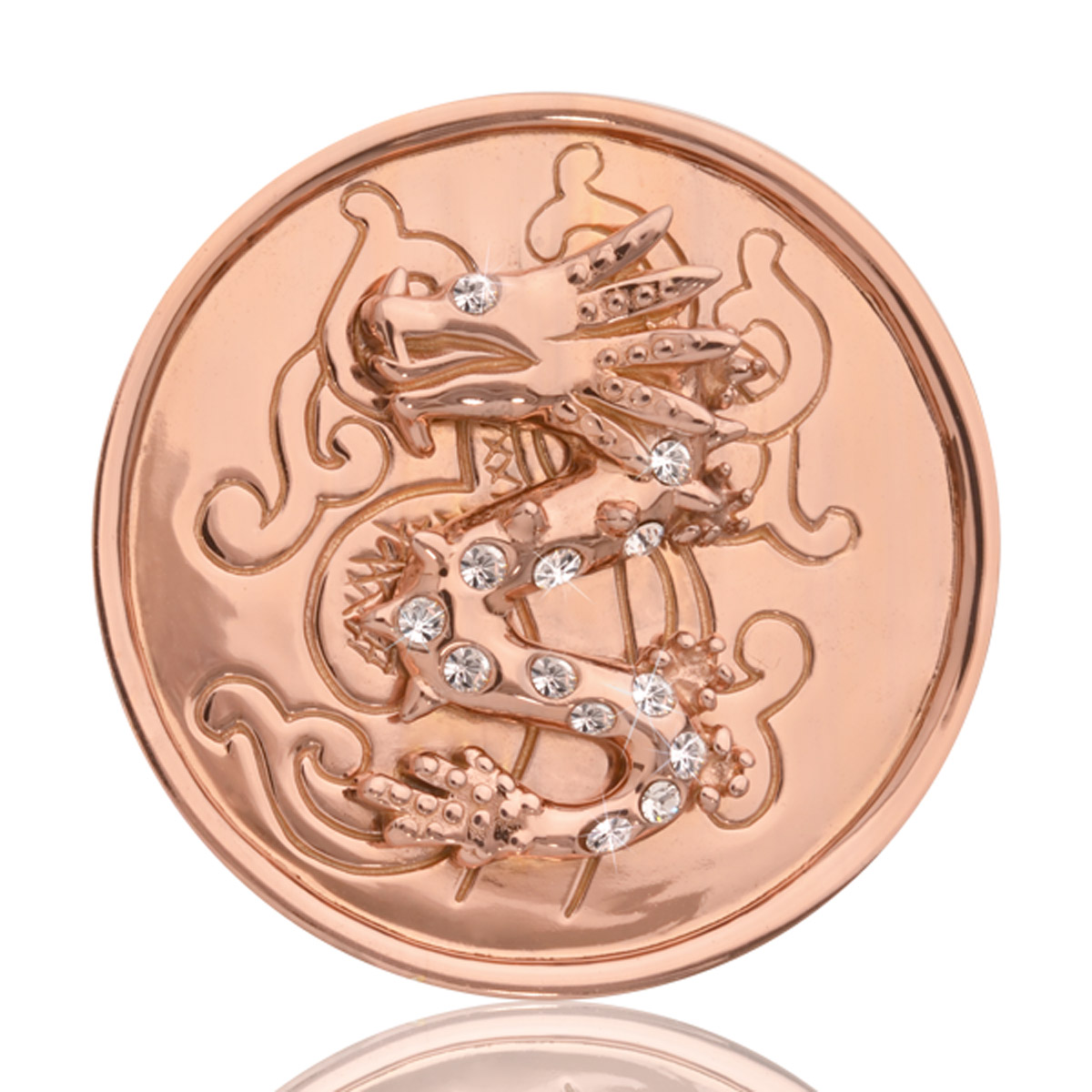 Nikki Lissoni Coin C1019RGM - Chinese Dragon - Medium